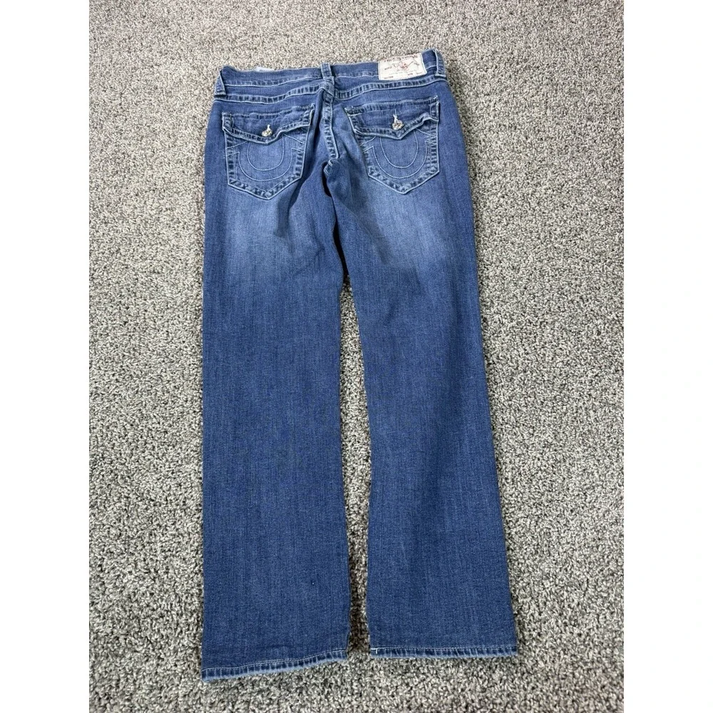 True Religion Rocco Relaxed Skinny Jeans Men's Size 31X27 Blue